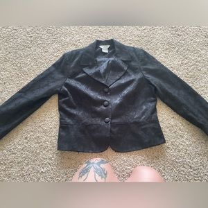 George women’s black career jacket blazer